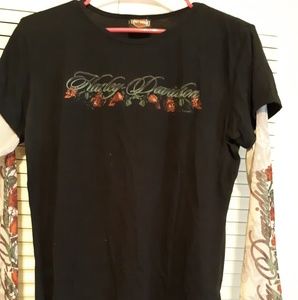 Large Harley Davidson shirt